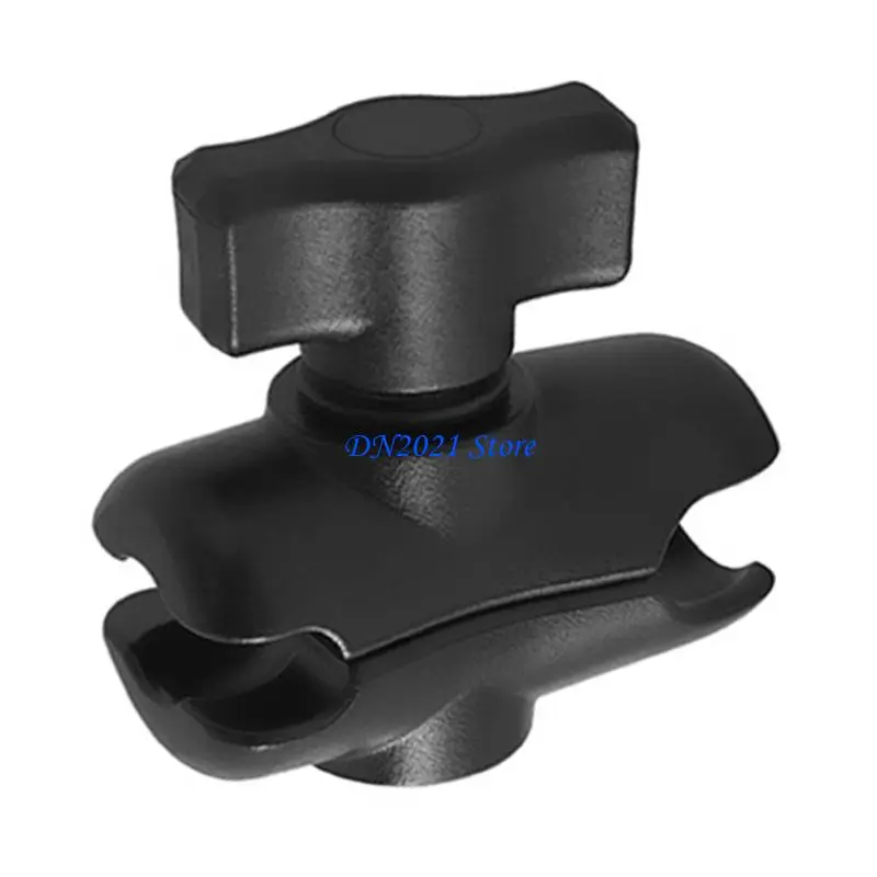 F3KE Universal Motorcycle Phone Holder With 25Mm To 17Mm Adapters And 6Cm Ball Joint For Flexible Viewing Adjustment
