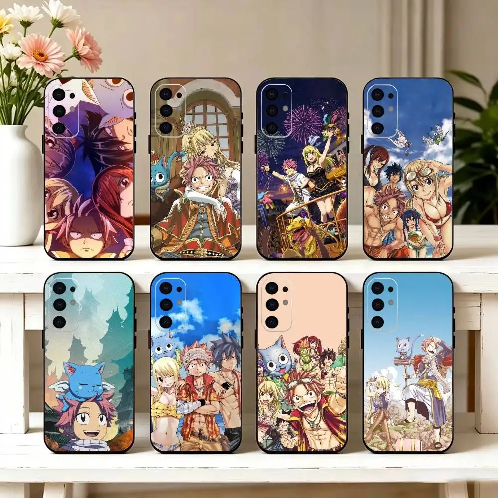 Cool f-Fairy t-Tail Anime  Phone Case For Samsung S26,S25,S24,S23,S22,S21,S30,Ultra,Plus,Fe,Soft Silicone Black Cover