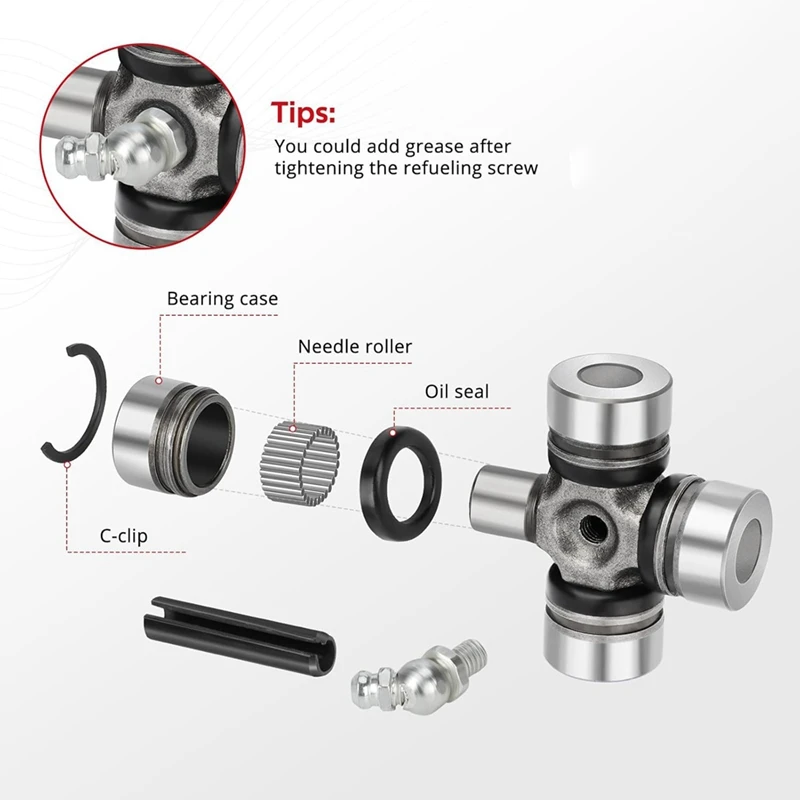 Ensemble de joints en U pour arbre d'hélice avant, RZR Ranger, Sportsman General 1000, 900, 800, 700, 570, 500, 2202015, 2203703, 2 ensembles