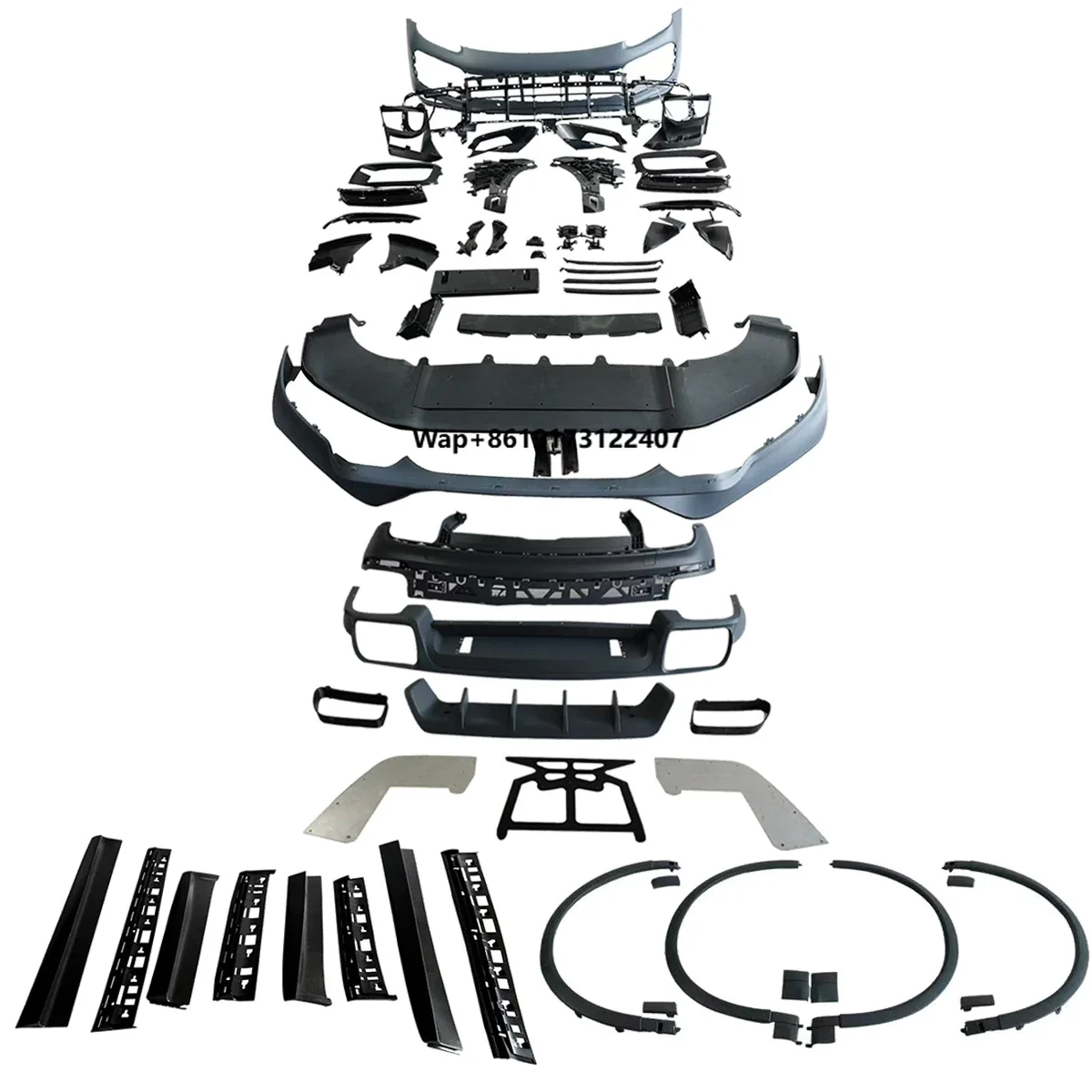 

New Design Conversion Car Bumpers Body Kit for 9Y0.1 2018-2023 to Turbos Model Include Tkt Parts.