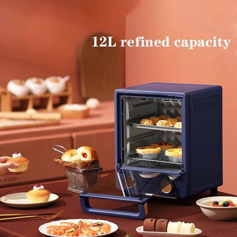 Máquina para Hacer Waffles y Tartas L12, Horno Eléctrico de 12L y 220V, Electrodoméstico de Cocina, Horno para Pasteles de Burbujas, Máquina para Desayunos
