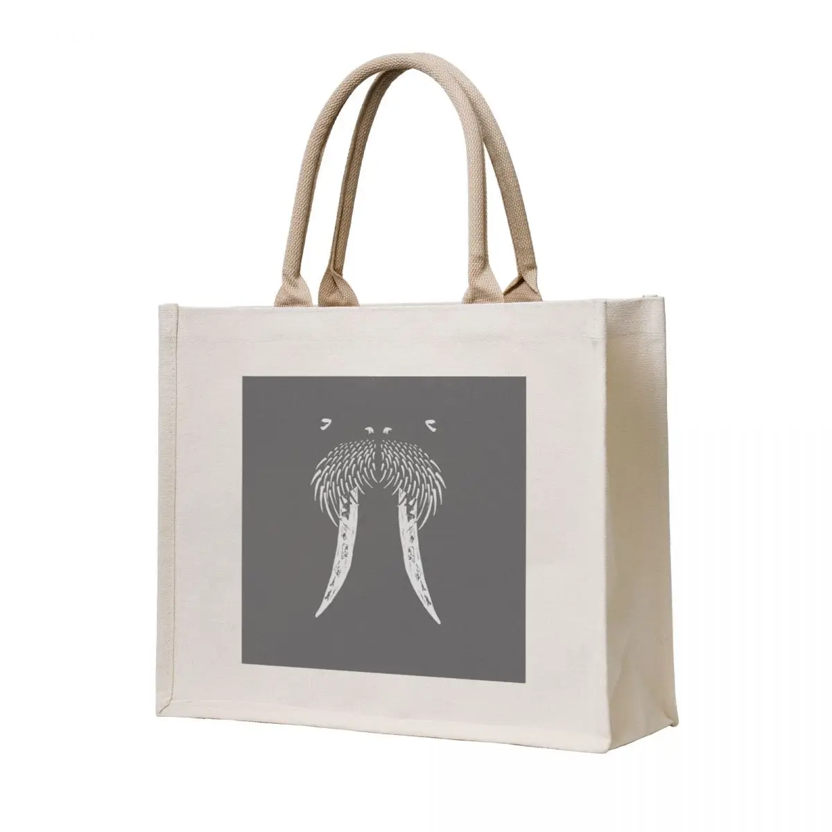 

scrimshawWalrus Tote Bag Customizable tote bag Handbags shopping bags foldable shopper bags for women
