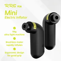 RRSKIT 100PSI Mini bomba de aire eléctrica bomba de bicicleta portátil inflador de neumáticos de compresor recargable para inflador de bicicleta de motocicleta