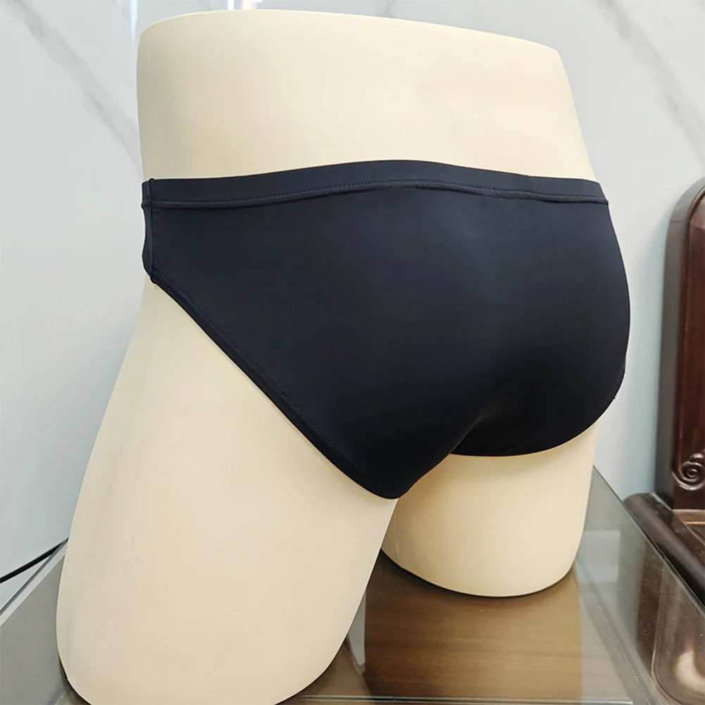 Breathable Mens Underwear Briefs with Elephant Design Pouch for Enhanced Comfort Stretchy Soft Fabric Underpants