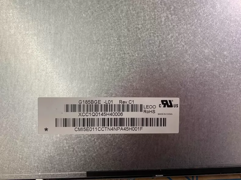 18.5 inch G185BGE-L01 LCD Screen Display Panel ,stock test shows normal