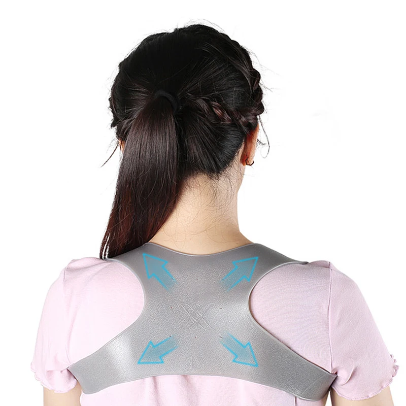 Posture Corrector Elastic Compression Upper Back Straightener Brace Back and Shoulder Pain Relief for Women Men Braces Supports