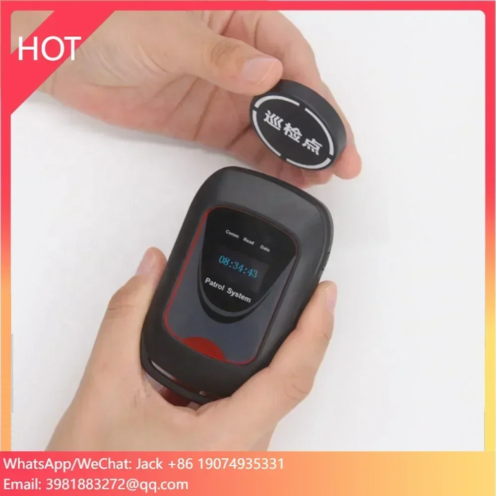 2026 4G Communication Small Size Waterproof RFID Alarm Guard Tour Patrol System GS-9100S-4G