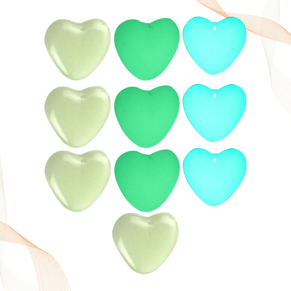 

10 шт. украшения в форме сердца подвески для изготовления брелков ожерелья винтажные забавные