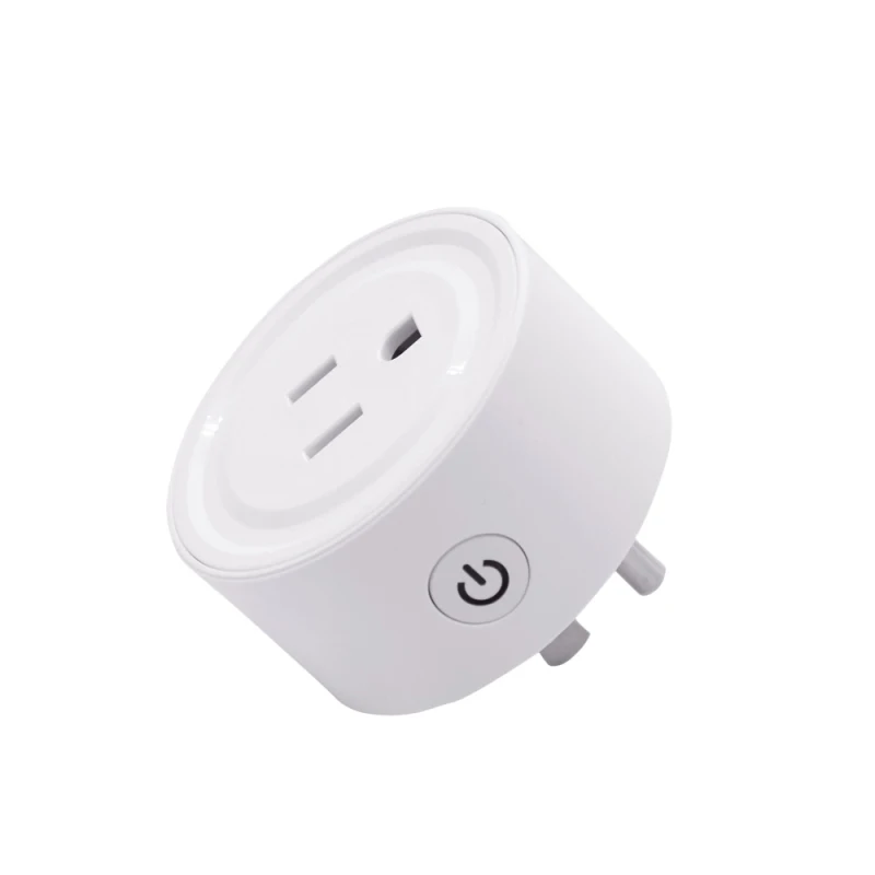 Tuya WiFi Tomada Inteligente Plug Outlet, Smart Life App, Controle Remoto, Funciona com Alexa Home, Padrão dos EUA