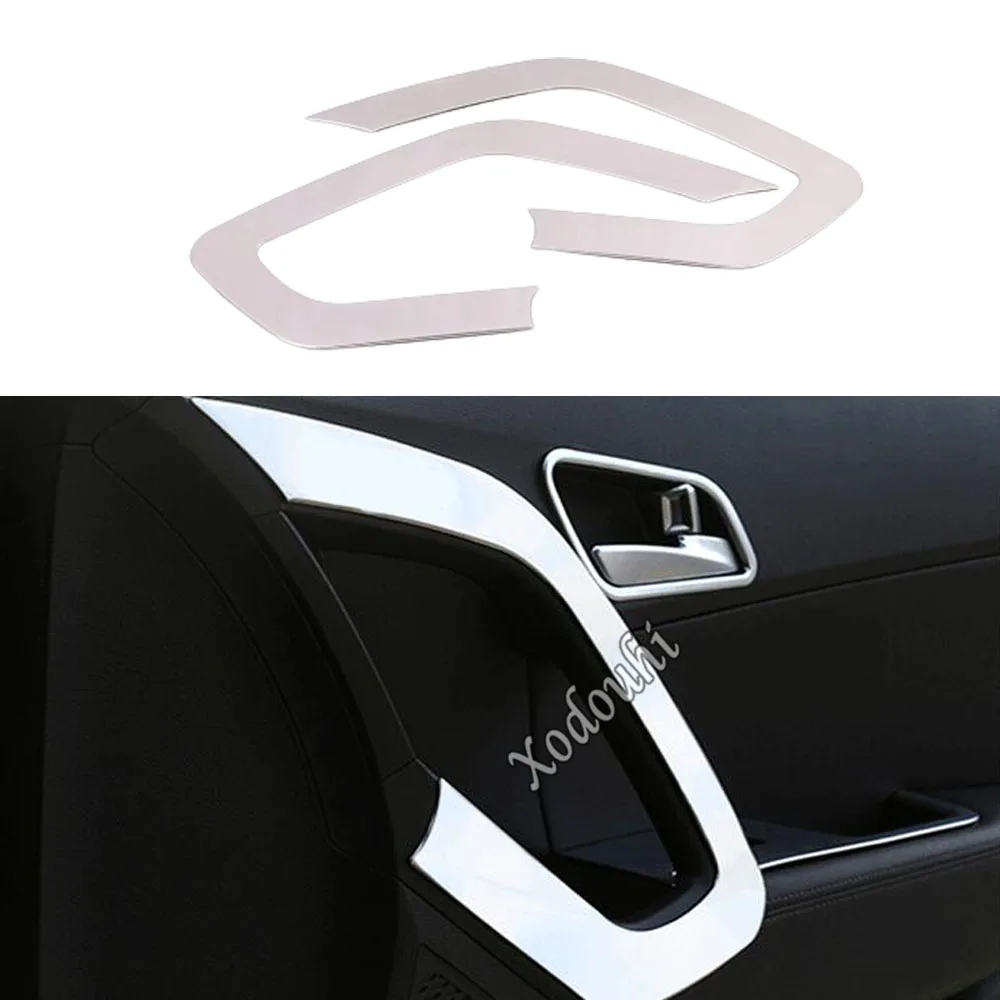 

Car Cover Stick Trim Door Inner Handle Bowl Armrest Handrail Frame Panel For Hyundai Creta IX25 2014 2015 2016 2017 2018 2019