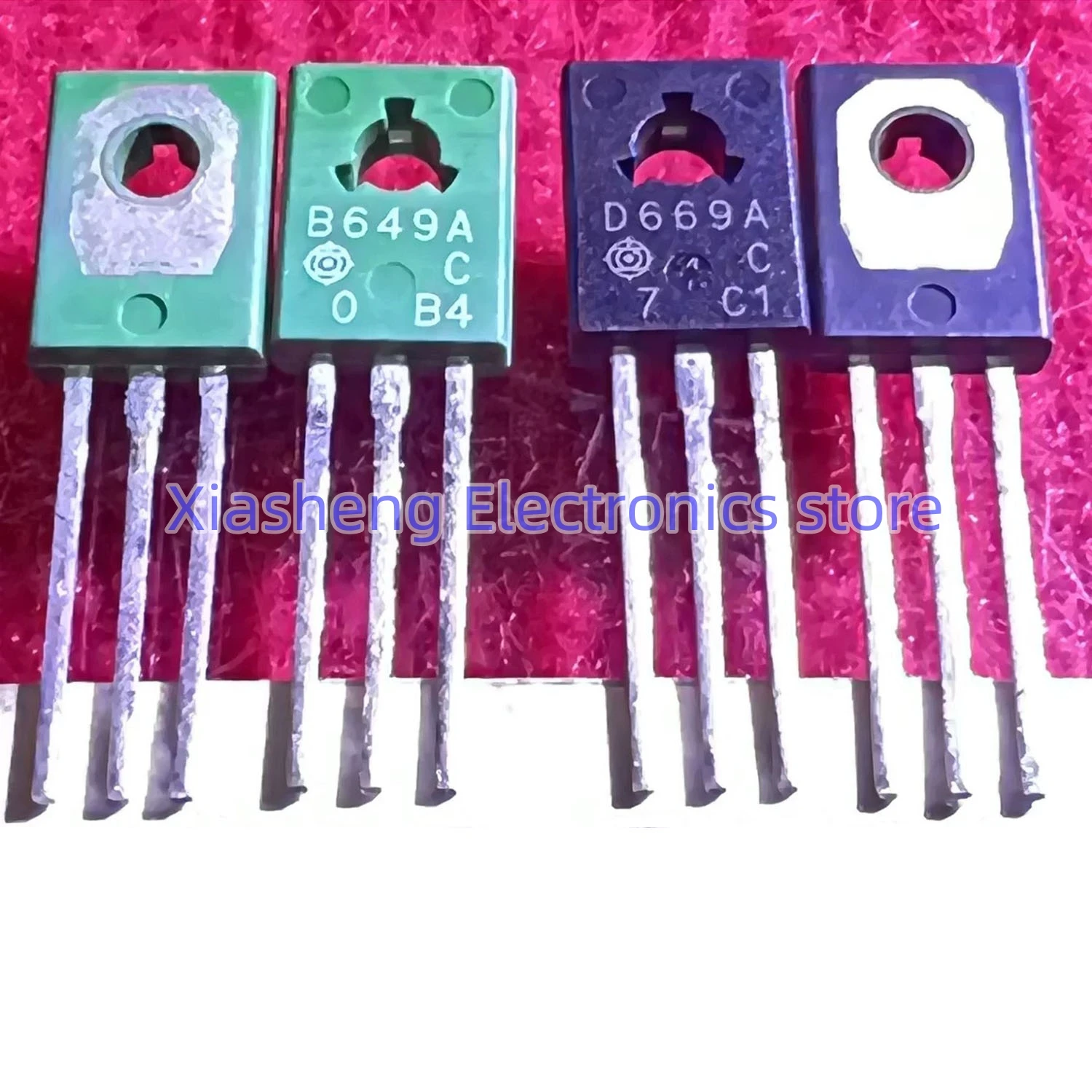 

New Original 5Pairs 2SB649A B649A + 2SD669A D669A TO-126 Audio Amplifer Transistor In Stock Electronic Components Good Quality