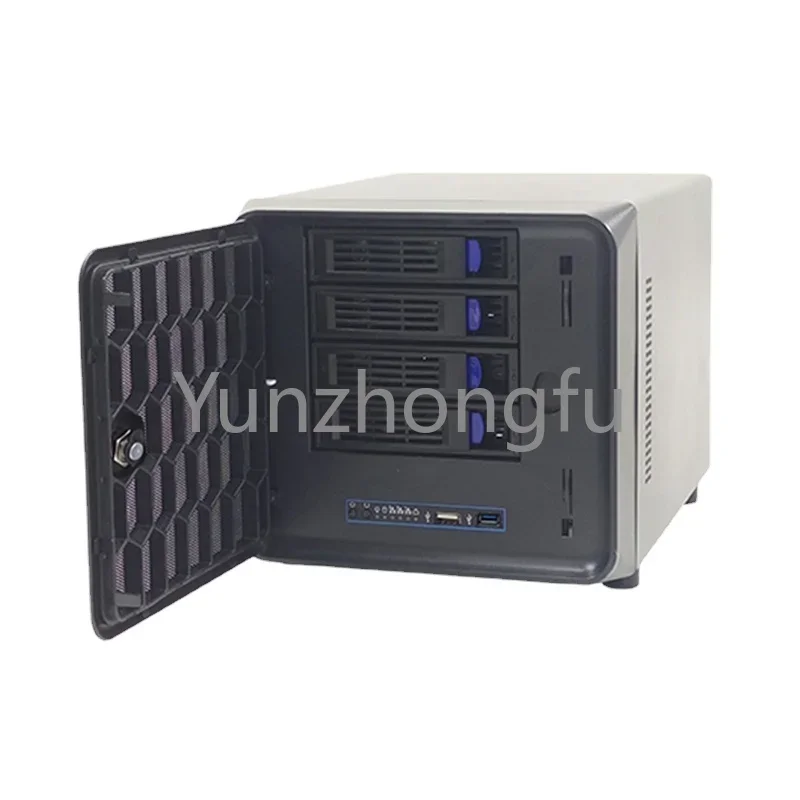 Motherboard for home network storage 2023 New 4 Bays disk NAS case support mini ITX