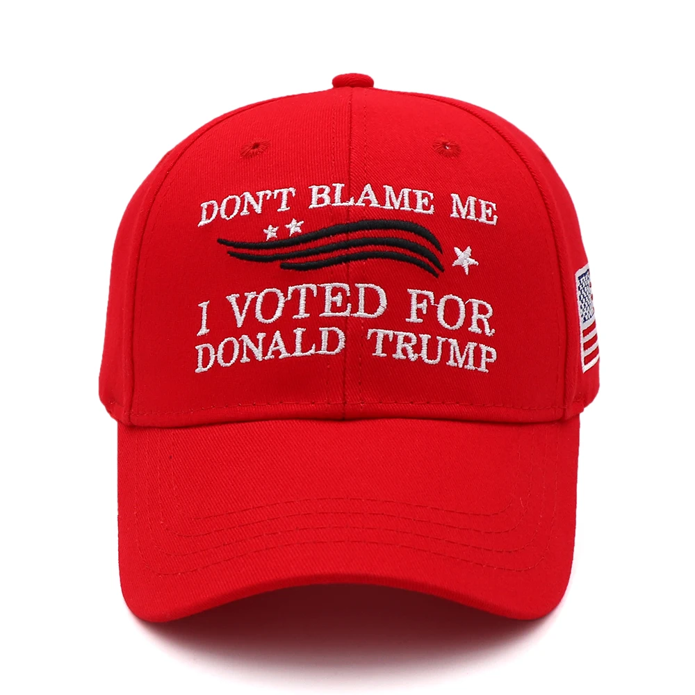 KOEP New Donald Trump 2024 Cap Baseball Caps DON\'T BLAME ME I VOTED FOR Donald TRUMP Snapback Hat Embroidery Drop Shipping