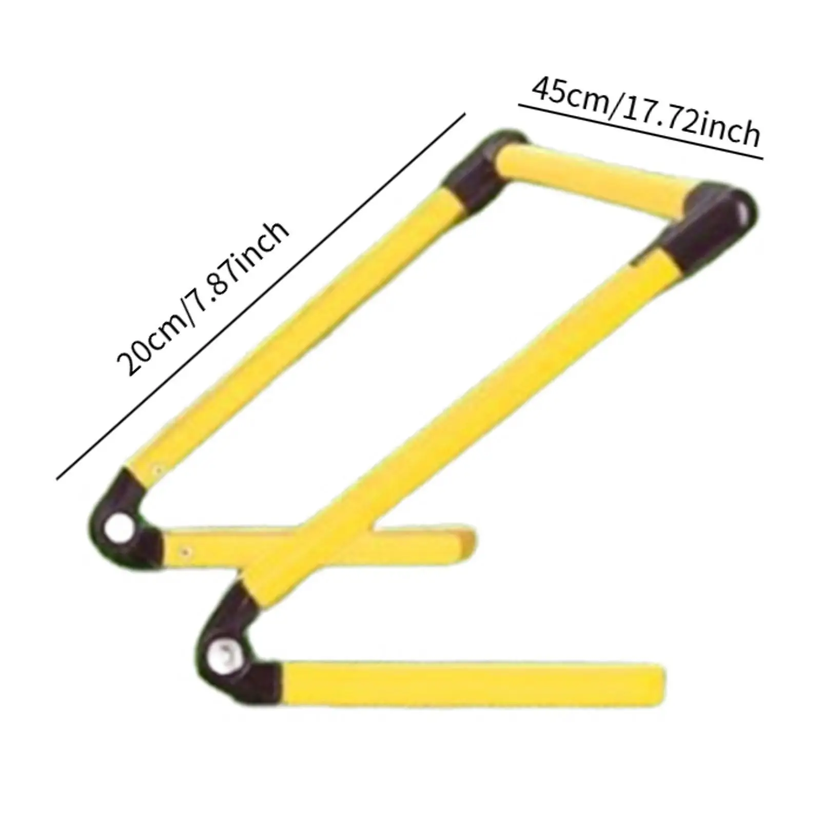 Speed Agility Hurdle Speed Training Hurdle Adjustable Angles Practical Agility Training Equipment for Track and Field Fitness