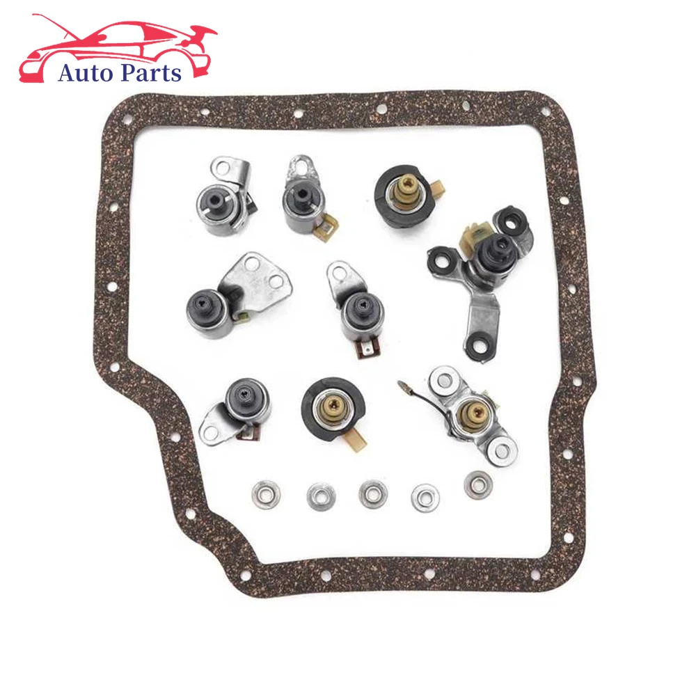 Auto Parts JF506E 09A RE5F01A Transmission Solenoid and Gasket Kit for VW Jaguar Land Rover LR 5 Speed FWD AWD