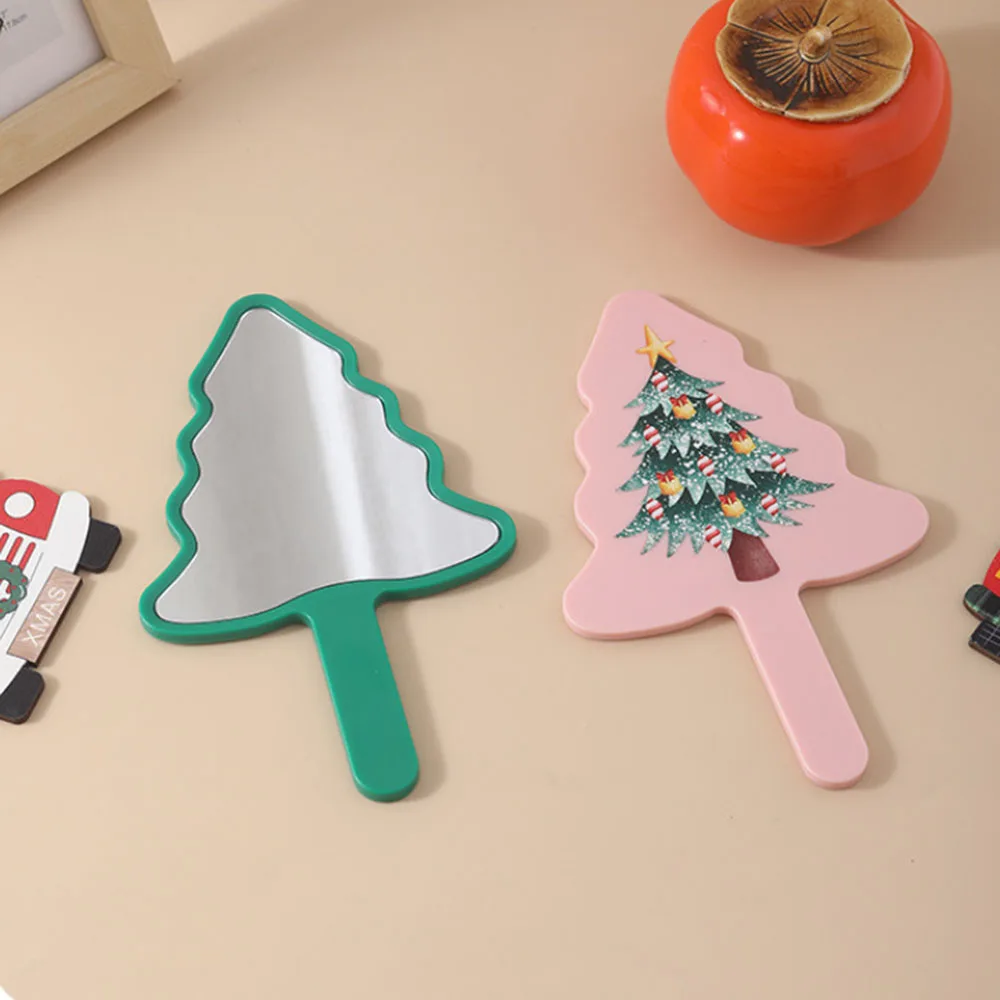 Portable Makeup Mirror Compact Cartoon Mirror Girls Handheld Mirror Portable For Student Dormitory Daily Outings Travel