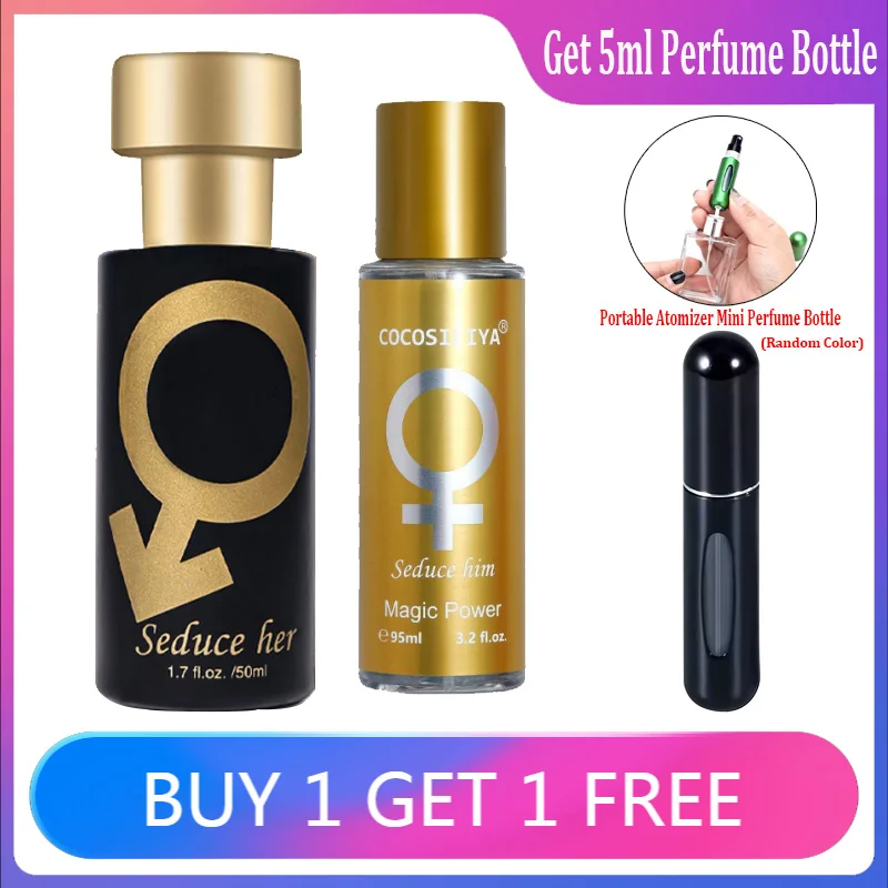 Perfume Spray Pheromone Flirting Seduction Charming Air Refreshing Skin Mist Lasting Fragrance Party Dating Perfume 50ML/95ML