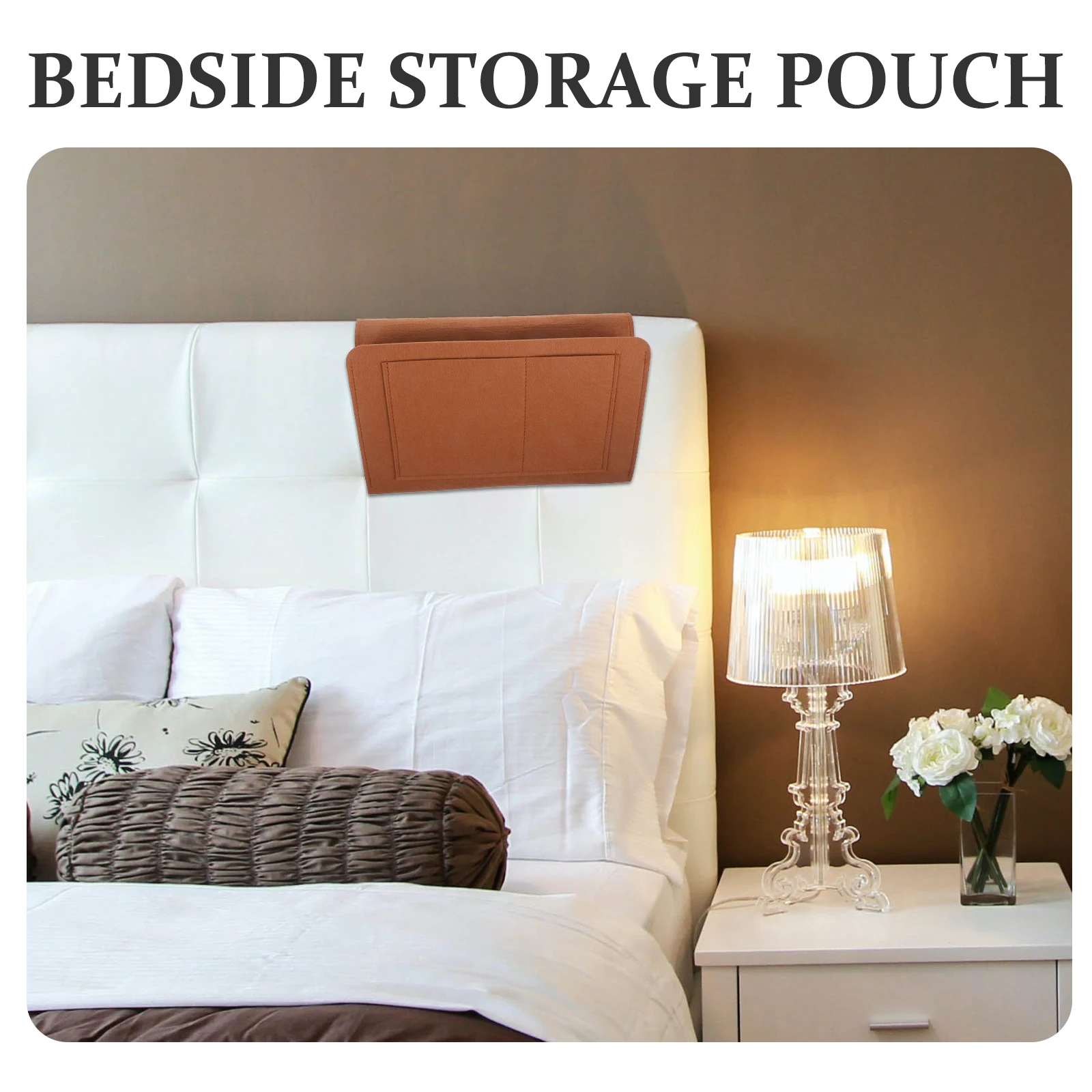 

Portable Bedside Storage Bag Felt Hanging ganizer Large Capacity Couch Side Pouch Remote Control Holder Armchair ganizer Sofa