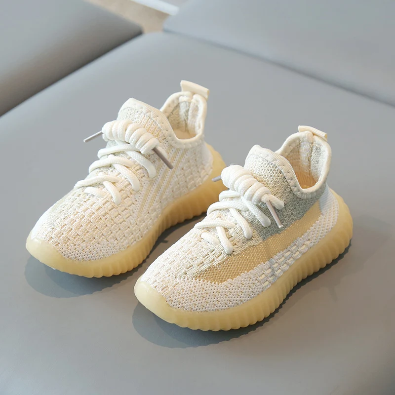 New Kids Fashion Sneakers Children's Sneakers Casual Shoes Breathable Soft Bottom Kids Boys Girls Students Running Tennis Shoes