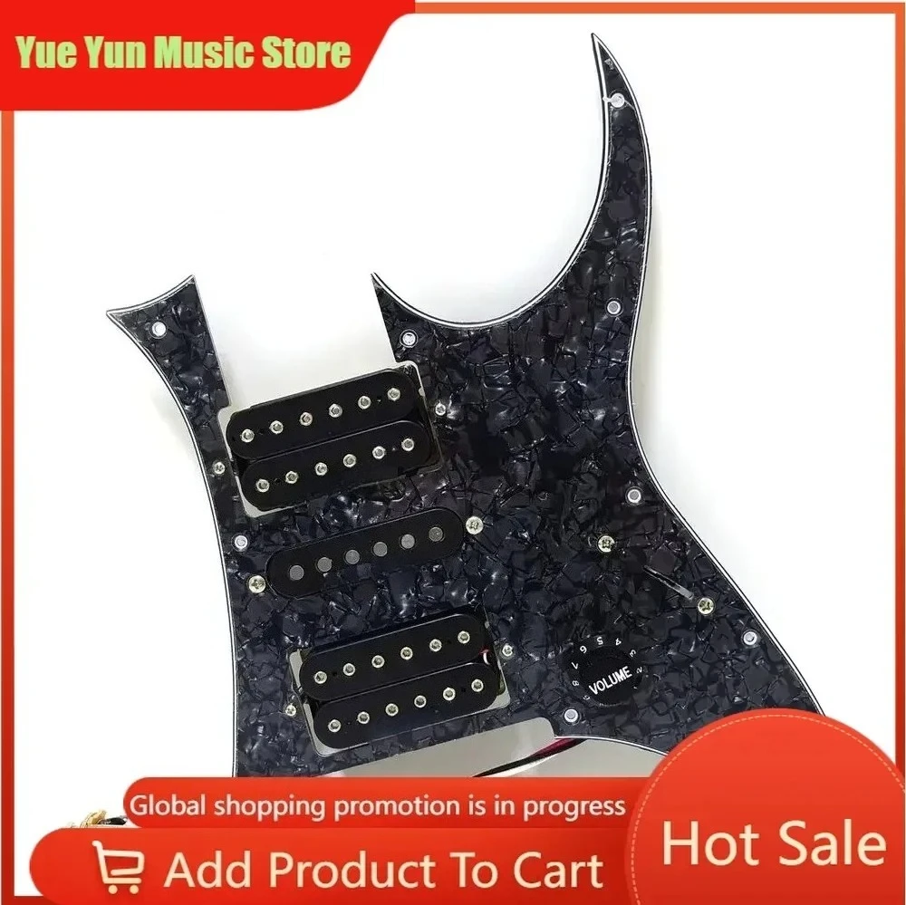 

Guitar Prewired Loaded Pickguard Set with HSH Humbucker Pickups Set For RG Electric Guitars Replacement Parts