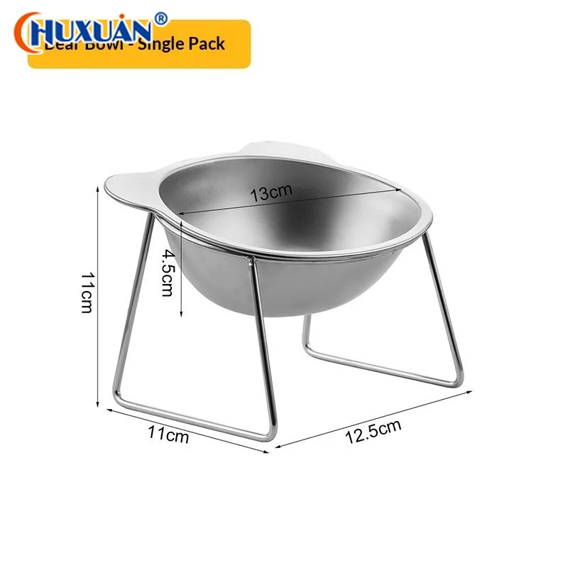 Q Stainless Steel Tall Pet Food Bowls Are Perfect For Daily Feeding Of Indoor Cats And Small Dogs view 6