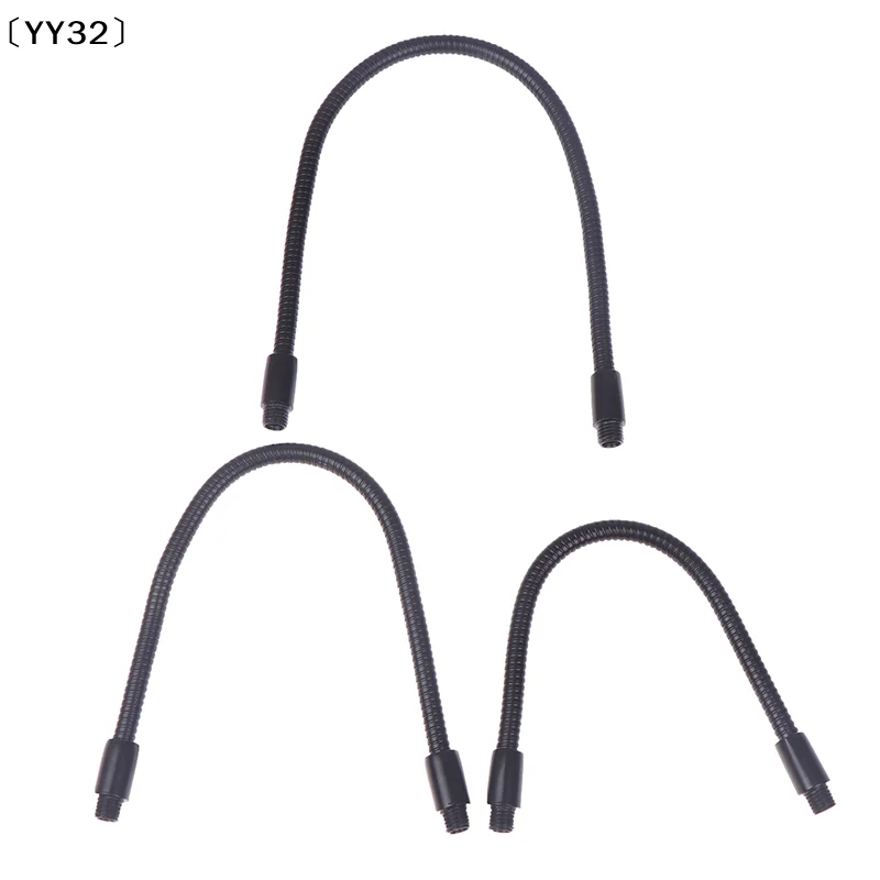 1Pc LED Gooseneck Metal Hose Dia 6MM Bendable DIY Black Shaping Universal Soft Tube For Table Lamp Spotlight Floor Lamp〔YY32〕
