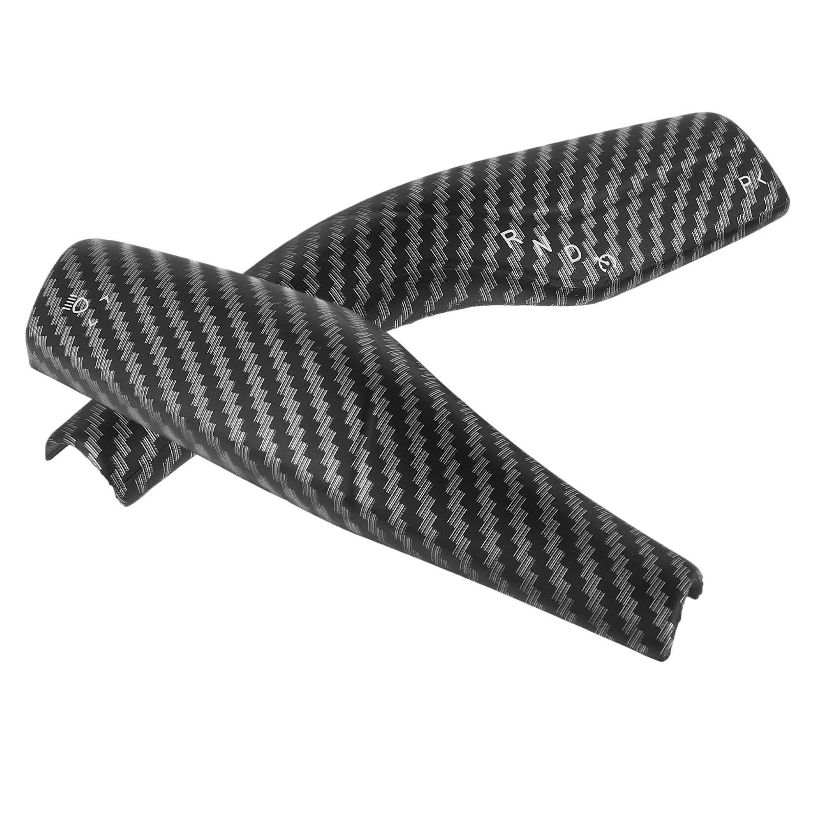 

2pcs Gear Lever Cover Stylish Durable Car Accessories Steering Lever Sleeve Protective Cover Wipers Shift Paddle