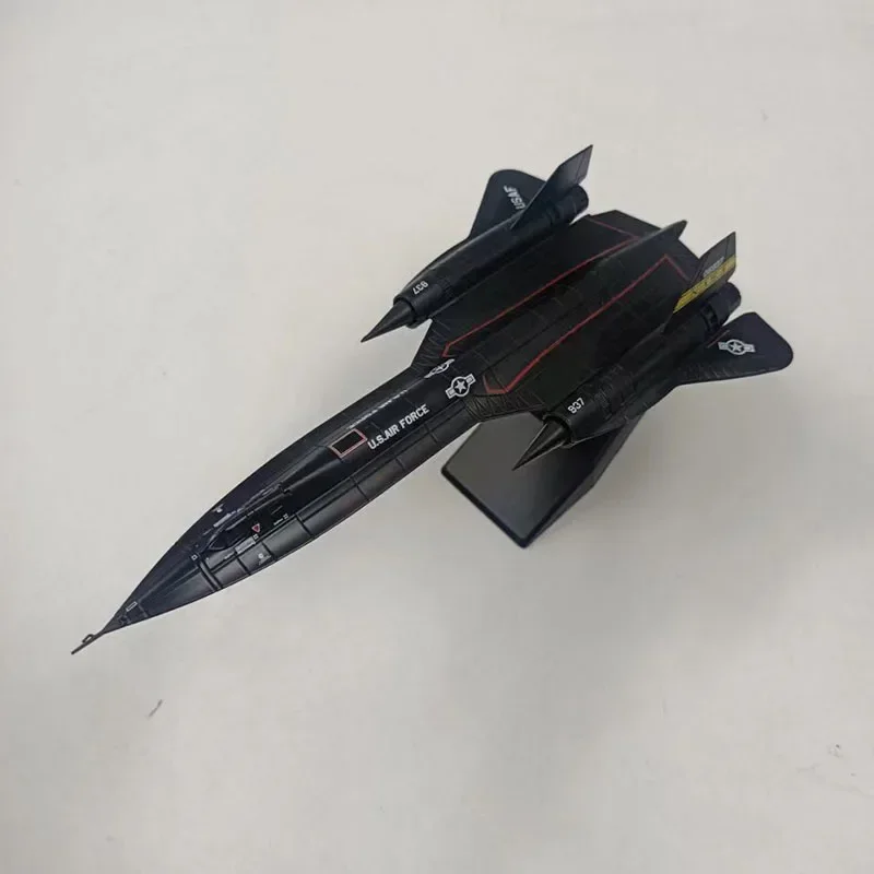 1:144 Scale Diecast Metal Alloy Jet Toy SR-71 Airplane Model SR-71A SR71A Blackbird Aircraft Plane Model Toy For Collection