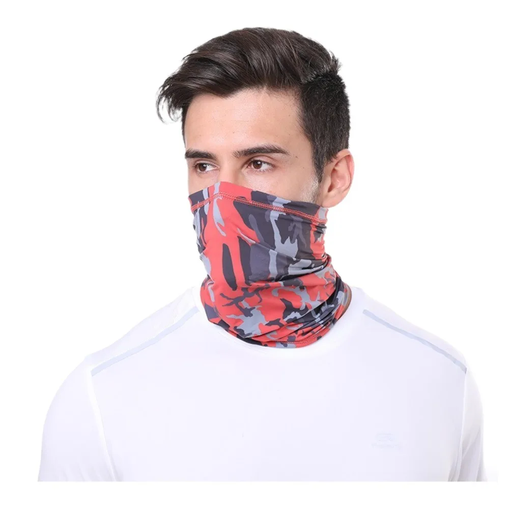 Breathable Mountaineering Face Mask Sweat-absorbent Windproof Cycling Scarf Seamless UV Protection Cycling Headscarf Summer