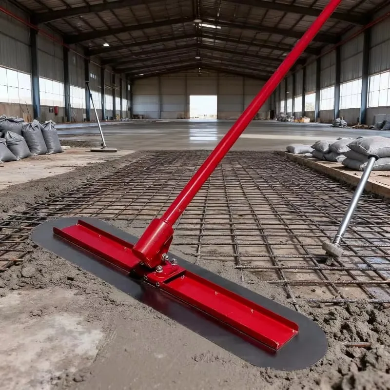 Factory Sale Steel Aluminium Alloy Manual Concrete Floor Leveler Surface Finishing Leveling Machines Cement Bull Float