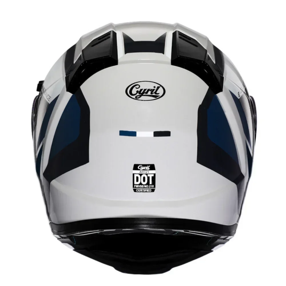 Casco da motociclista Casco integrale ribaltabile modulare con doppia visiera per uomini e donne adulti Approvato DOT