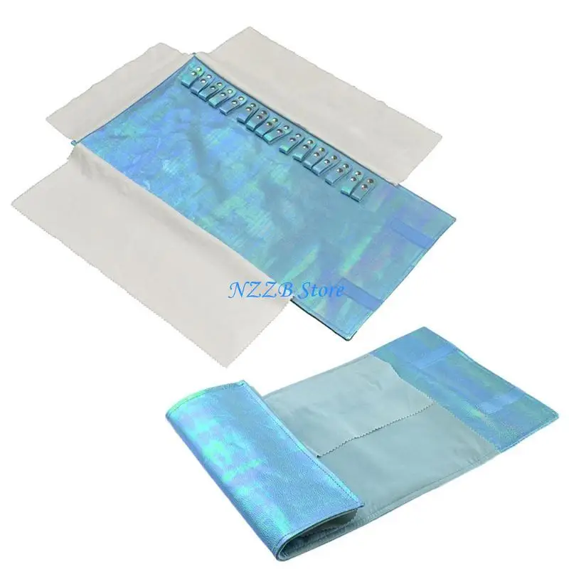 

T21F Travel Friendly Jewelry Durable Journey Accessories Storage Roll Bags