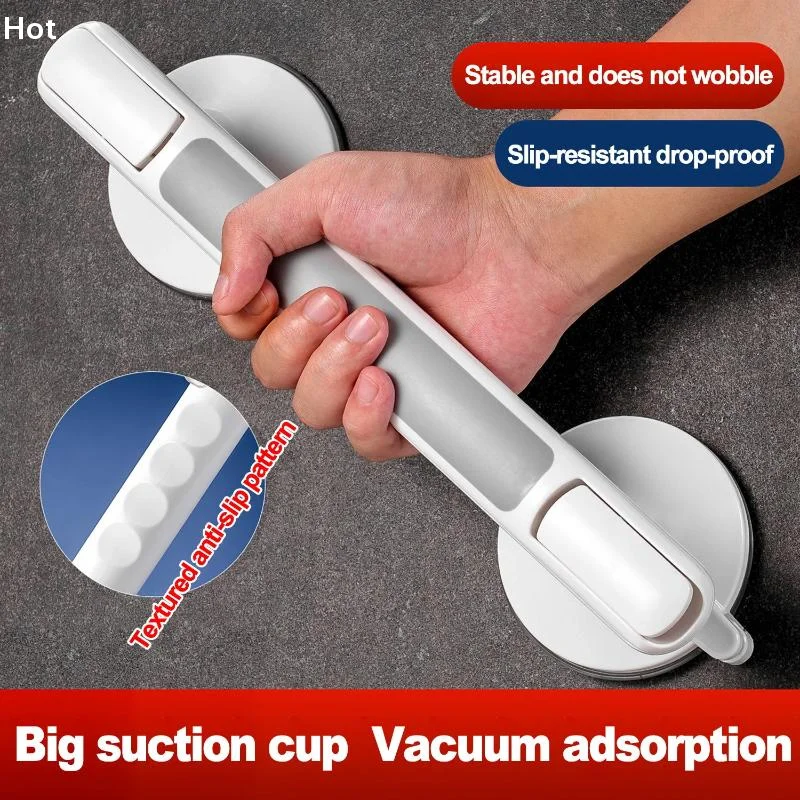 

Suction Cup Handles For Shower Household Anti-Slip No Drilling Safety Grab Bars Universal Handles For Children Pregnant Women