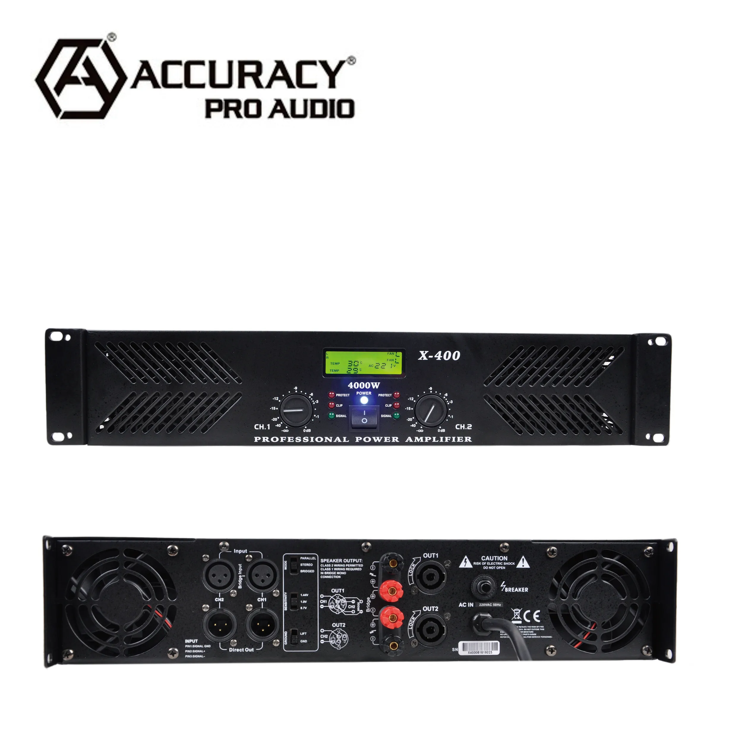 مضخم صوت كاريوكي احترافي X-400 مكبرات صوت #6