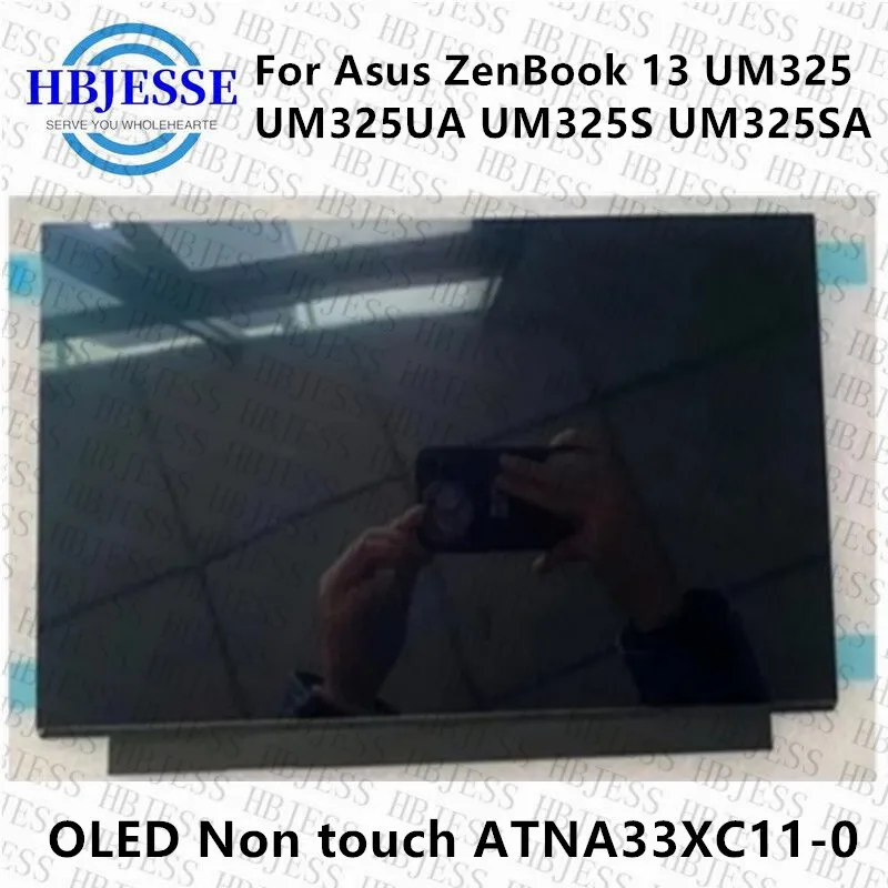 Imagem -02 - Oled Non-touch para Asus Zenbook 13 Um325 Um325ua Um325s Um325sa Ux325e Portátil Display Lcd Atna33xc110 Atna33xc11 Painel 13.3