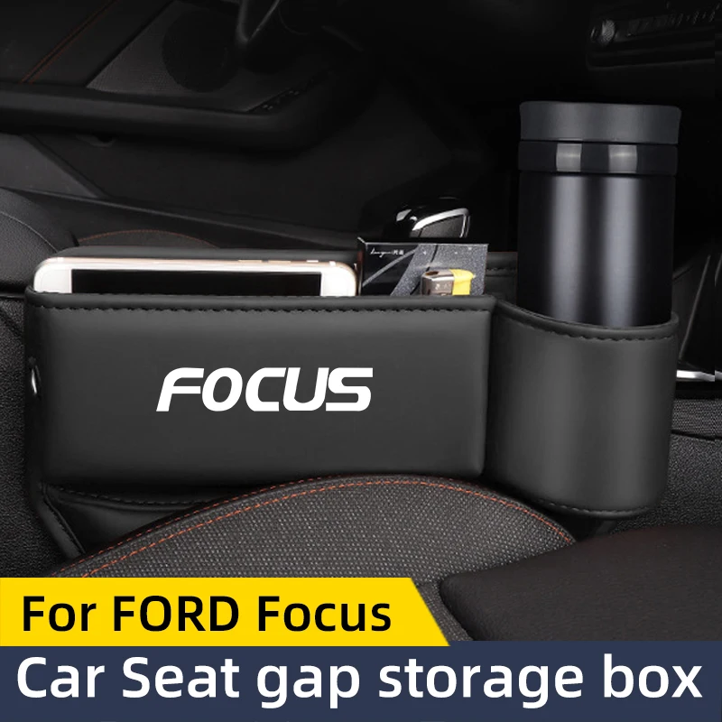 

Органайзер-кейс для хранения в зазоре между сиденьями для Ford Focus Mk2 Mk3 Mk4, автомобильный органайзер для центральной консоли, герметичный мешок для хранения в зазоре между сиденьями