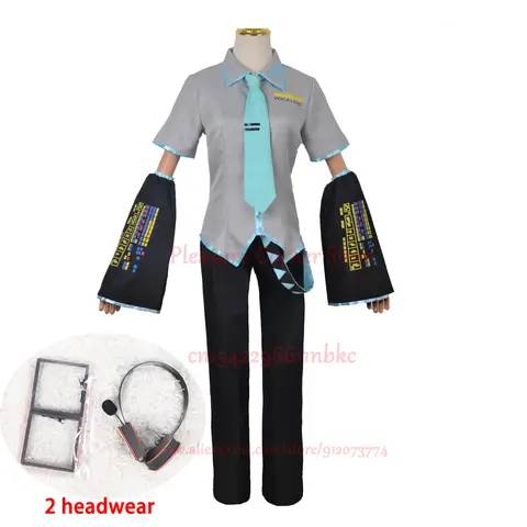 10 best sales Hatsune Miku cosplay-dräkt - №8