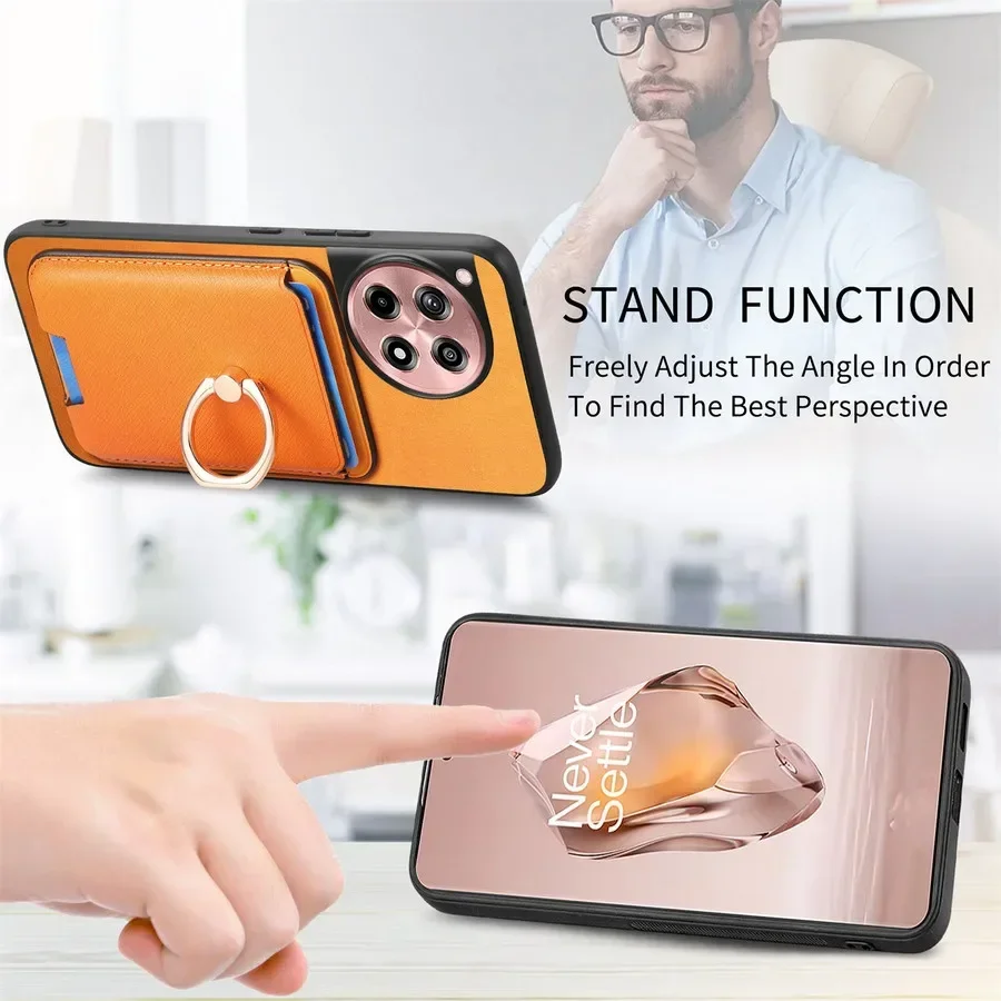For Oneplus 12R 13 13R 5G Magnet Case 2In1 Detachable Leather Card Funda OnePlus Ace 5 Pro 3 Back Cover One Plus 13R 12R Etui