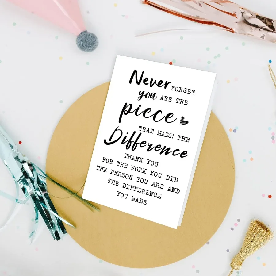 Thank you Appreciation Card for Mentor Teacher Nurse Funny Office Goodbye Card Going Away Cards Retirement Cards for Coworker B