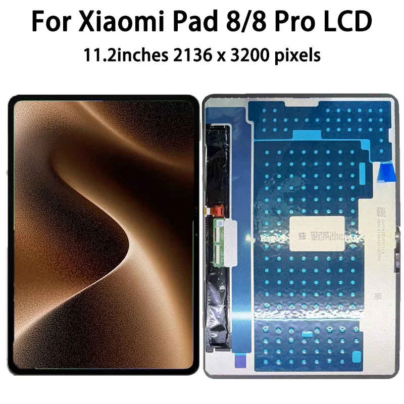 

11.2“ AMOLED For Xiaomi Pad 8 Pad8 25091RP04C LCD Display Screen Touch Digitizer For Xiaomi Mi Pad 8 Pro 8Pro 25097RP43C