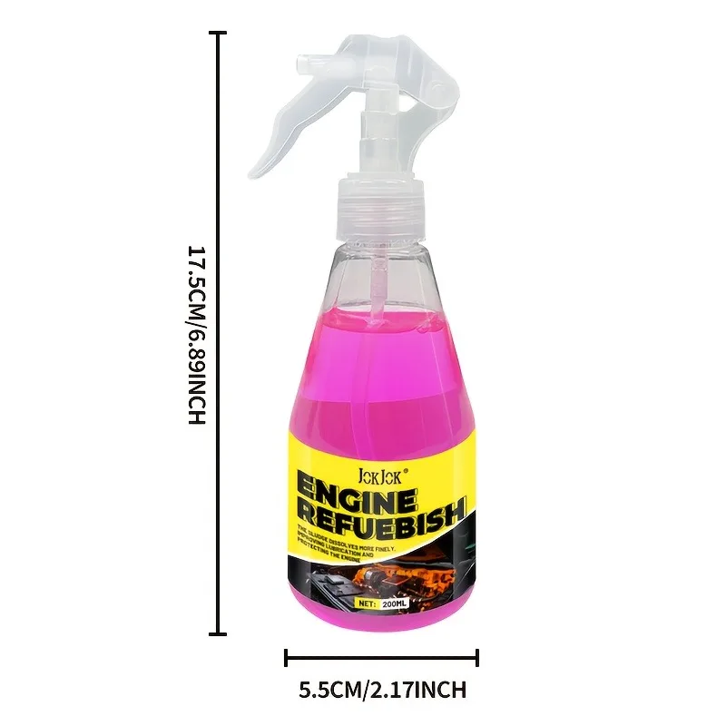 Premium Engine Bay Restoration Kit – 200ml Protective Coating for Engine & Plastic Parts – for Cars, RVs, Pickups & Vans