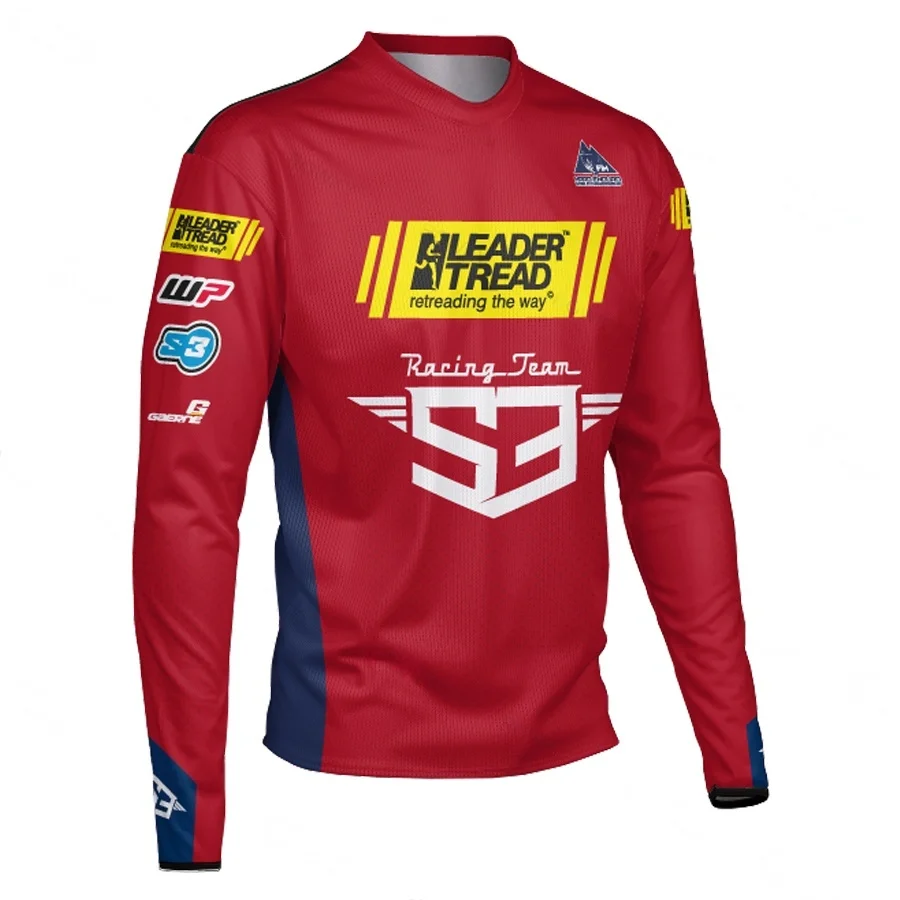 

2025 S3 TEAM Bmx Moto Enduro Motocross Jersey Mtb MX Cycling Jersey Bike DH Maillot Bicycle Sport Shirt Downhill Jersey