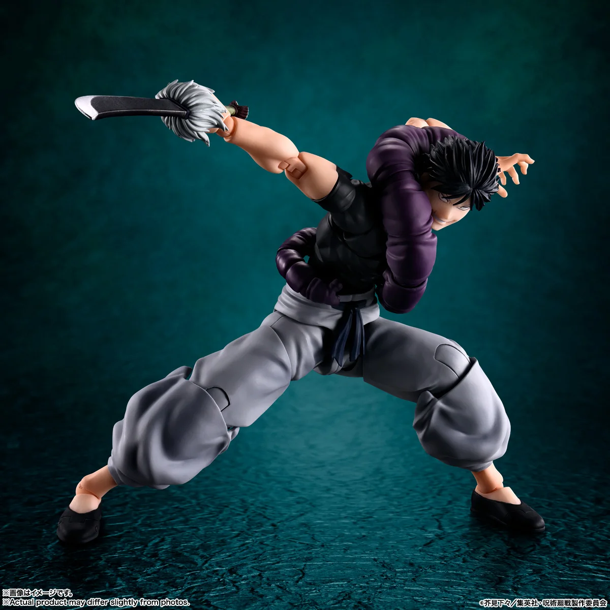 Origina l BANDAI Jujutsu Line Anime Fushiguro Toji S.H.Figuarts Anime Figre Ac Bodemtemperatuur Beeldje Model Figuarts Kocchapparaat en ys