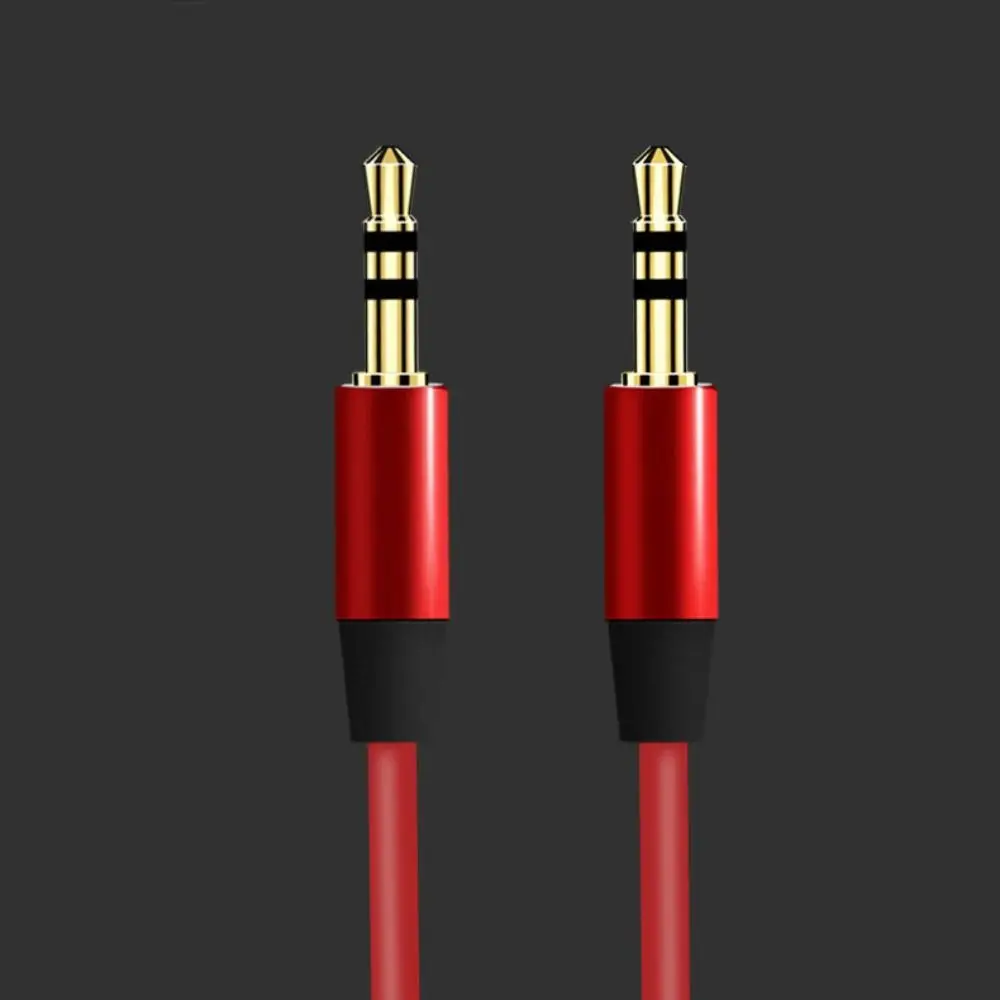 Tinned Copper Jack Audio Extension Cable Gold Plated Colorful 3.5 Mm Jacks Speaker Wire 3.5mm PVC AUX Cable Audio Cable Car