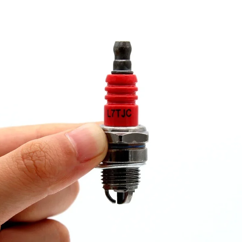 10 Pieces L7TJC Spark Plug for Gasoline Chainsaw and Brush Cutter