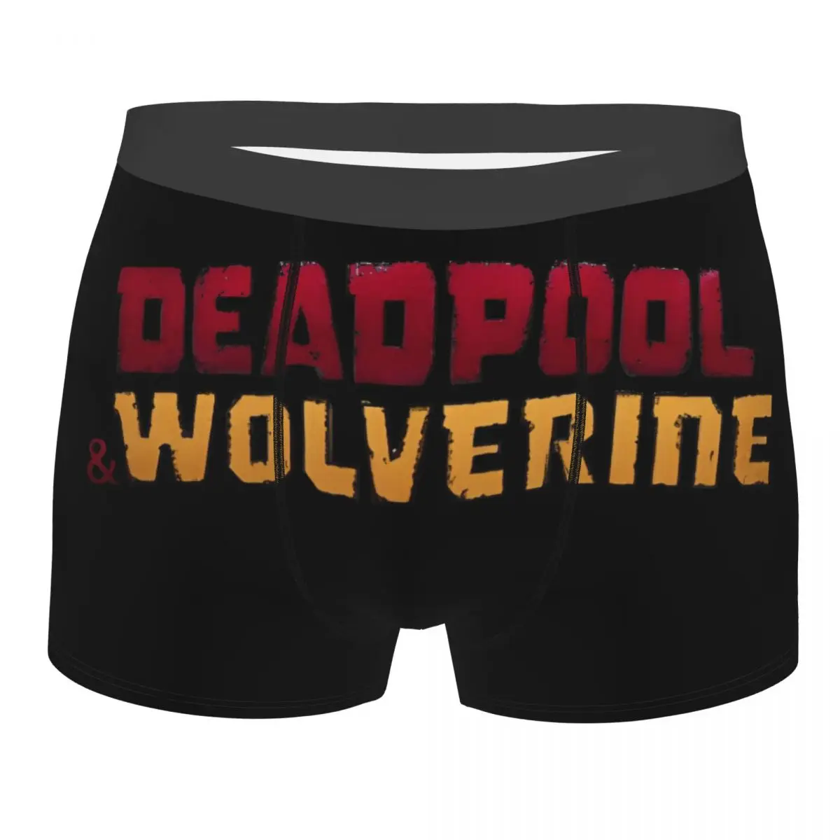 Deadpool And Wolverine Movie Boxers Humorous Underwear D&W Comics Boxer Briefs Gag Gift For Men