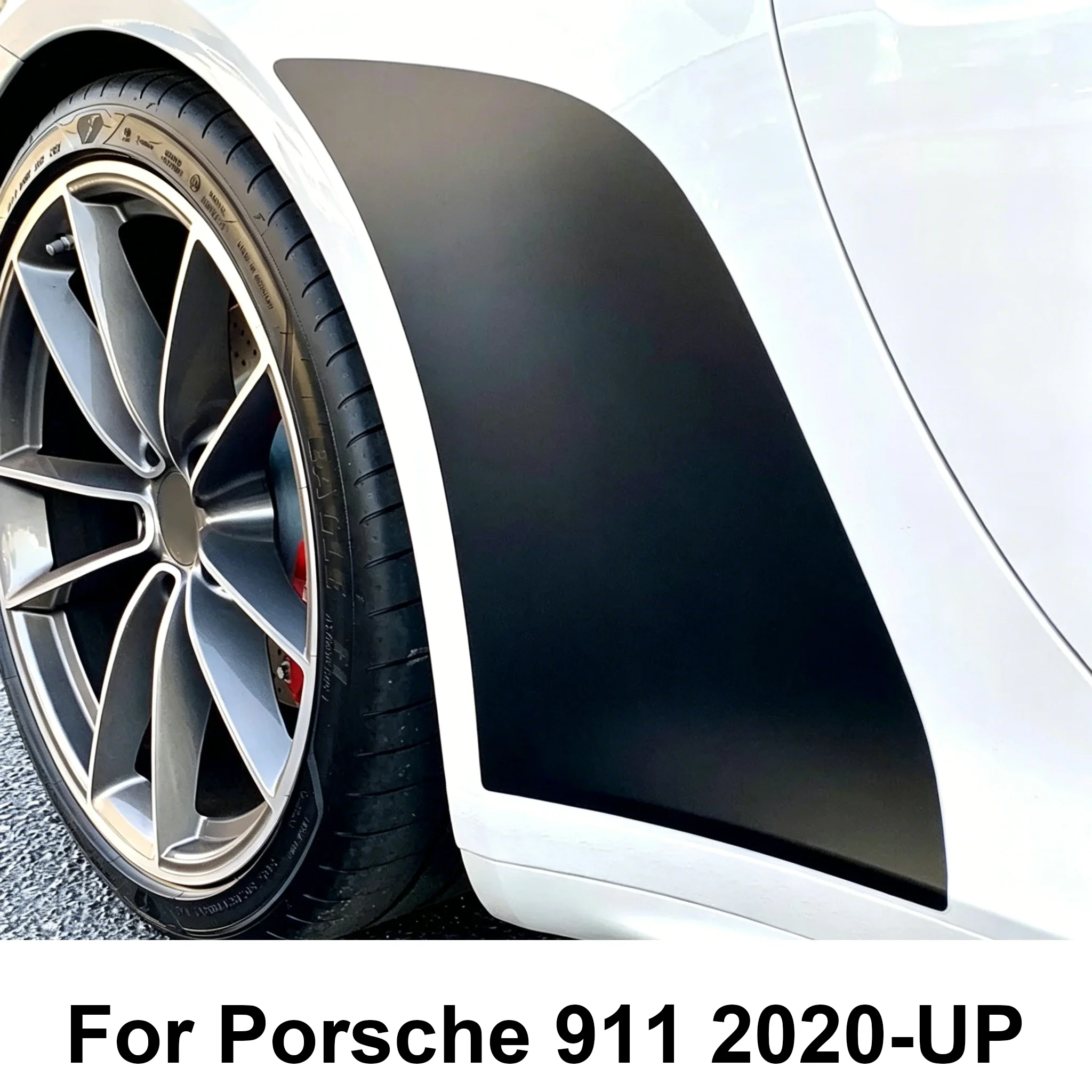 TPU-Folie für Porsche 911 2020-2025 Auto-Hecktür Schutzfolie Transparente TPU-Folie Schutzfolie für Ecken Kratzfeste Folie – Detail 2