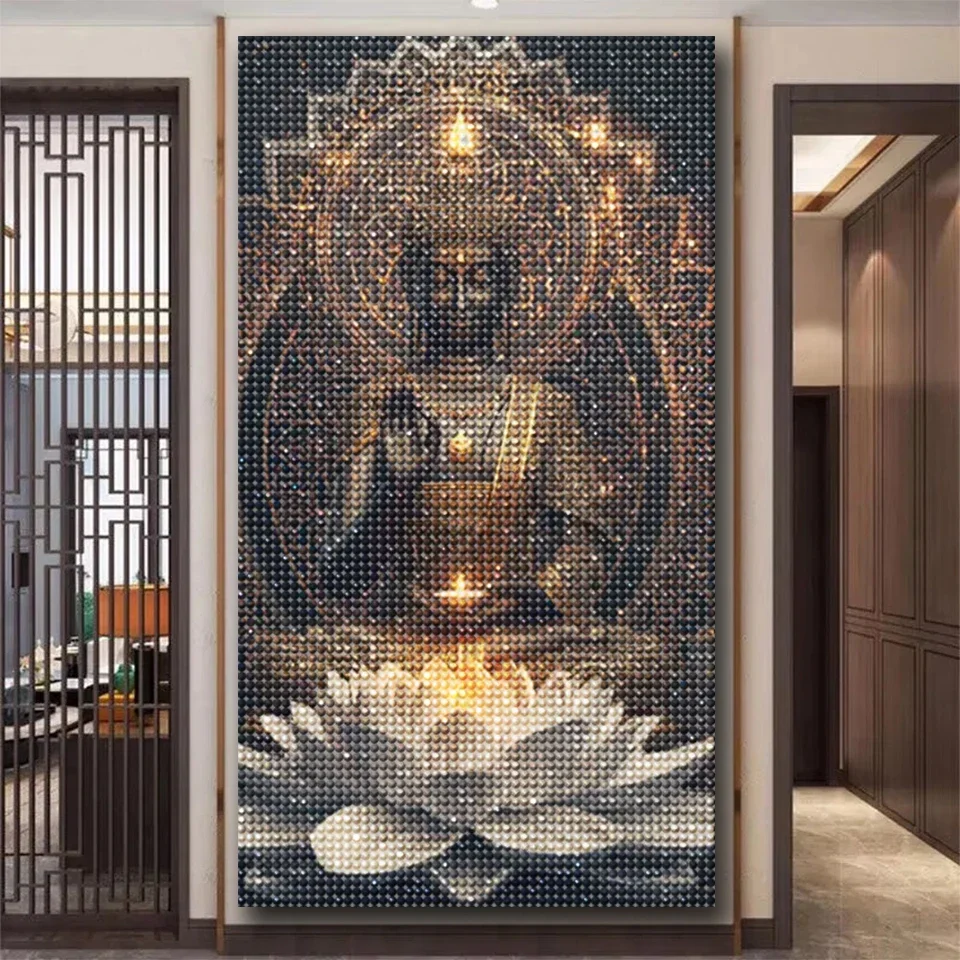Buda de lótus em ouro branco - Photography Interior avaliação e preço