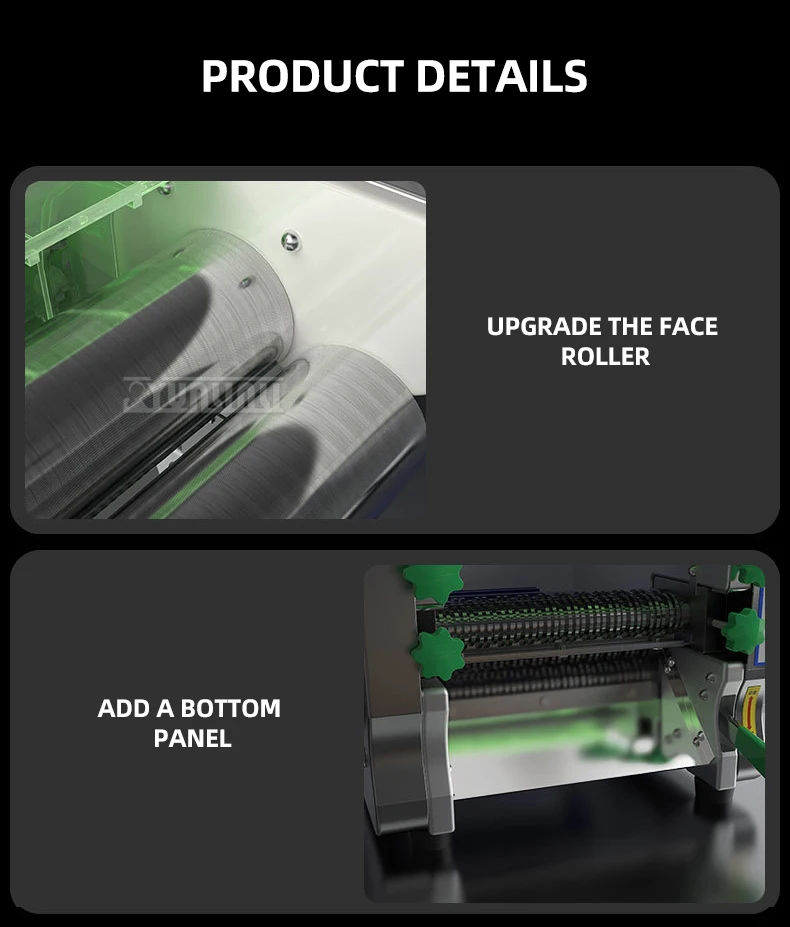 Kitchen Appliance for Making Noodles Makarna Makinesi Elektrikli Silent Stainless Steel Dough Presser Electric Noodle Maker