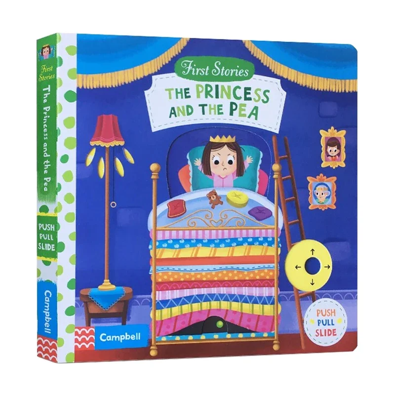 The Princess and the Pea First Stories Baby Children's books aged 1 2 3, English picture book 9781529025514